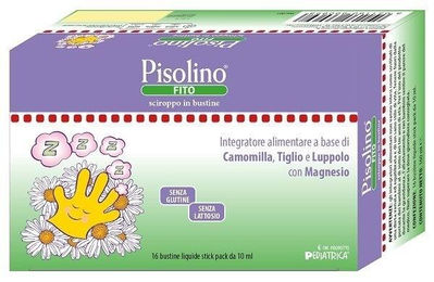 Pisolino Fito Pediatrica Kombipräparat glutenfrei und laktosefrei 16 flüssige Beutel – Bild 1 von 1
