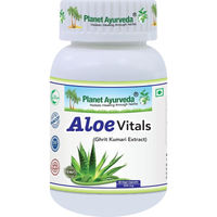 Produktbild von Planet Ayurveda Aloe Vitals Kapseln ohne Zusatzstoffe 60 Stück