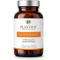 Produktbild von PlantaVis AltersKraft Astragalus und Panax Kapseln vegan ohne Zusatzstoffe 120 Stück
