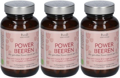 PlantaVis B12+ Koffein Lutschtabletten mit Powerbeeren 180 Stück – Bild 1 von 1