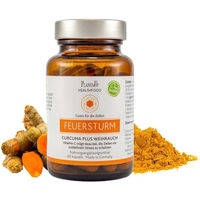 Produktbild von PlantaVis Curcuma plus Weihrauch Kapseln vegan mit standardisiertem Extrakt 60 Stück