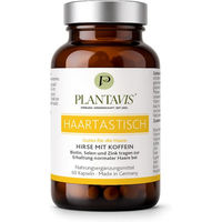 Produktbild von PlantaVis HaarTastisch Zink Biotin Selen Kombination Kapseln 60 Stück