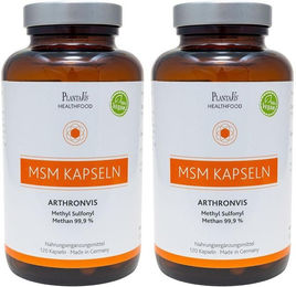 PlantaVis MSM Kapseln für Erwachsene 120 Stück – Bild 1 von 2