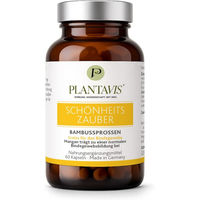 Produktbild von PlantaVis SchönheitsZauber Bambussprossen Kieselerde Kapseln pflanzlicher Ursprung 60 Stück