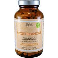 Produktbild von PlantaVis Sportskanone B-Komplex Kapseln ohne Gelatine für Sportler 120 Stück