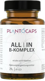 plantoCAPS ALL | IN B-Komplex vegan Kapseln 60 Stück – Bild 1 von 1