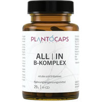 Produktbild von plantoCAPS ALL | IN B-Komplex vegan Kapseln 60 Stück