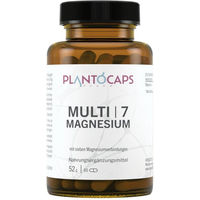Produktbild von plantoCAPS MULTI 7 Magnesium Pur Kapseln für Sportler sowie Schwangere und Stillende