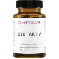 Produktbild von plantoCAPS Q10 Ubiquinon Kapseln vegan