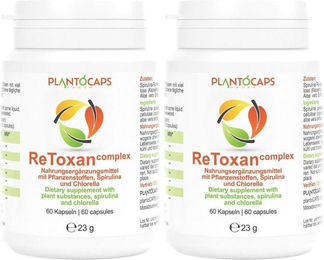 plantoCAPS ReToxan complex Superfood-Mischung Kapseln 120 Stück – Bild 1 von 1