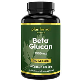 plantomol Beta-Glucan Kapseln vegan und ohne Zusatzstoffe – Bild 1 von 2