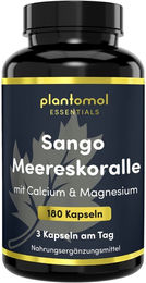 plantomol Essentials Sango Meereskoralle Kapseln mit Algenkalk 180 Kapseln – Bild 1 von 2