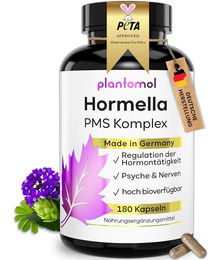 plantomol Hormon Balance Kapseln für Frauen mit Myo-Inositol und Kräuter-Komplex 180 Stück glutenfrei laktosefrei ohne Gelatine – Bild 1 von 3