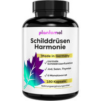 Produktbild von plantomol Jod Selen Komplex mit Kelp Braunalge 180 Kapseln