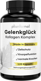 plantomol Kollagen Kapseln mit Hyaluron Typ I II III 120 Stück – Bild 1 von 2