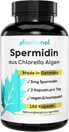 plantomol Spermidin Kapseln mit Chlorella vegan 180 Stück – Bild 1 von 2