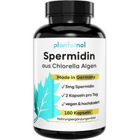 Produktbild von plantomol Spermidin Kapseln mit Chlorella vegan 180 Stück