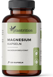 Plantrition Magnesium Bisglycinat Hochdosiert ohne Zusatzstoffe 120 Kapseln – Bild 1 von 3