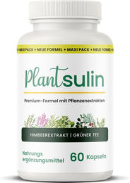 Plantsulin Premium Pflanzenextrakt-Kapseln mit Himbeerketon und Grünem Tee, 60 Kapseln, pflanzlicher Ursprung – Bild 1 von 1