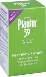 Plantur 39 Haar Aktiv Kapseln mit Zink, Biotin und Selen für Frauen, 60 Kapseln – Bild 1 von 1