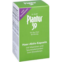 Produktbild von Plantur 39 Haar Aktiv Kapseln mit Zink, Biotin und Selen für Frauen, 60 Kapseln
