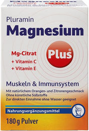 Pluramin Magnesium Plus Komplex Pulver ohne Zusatzstoffe 180 g – Bild 1 von 1