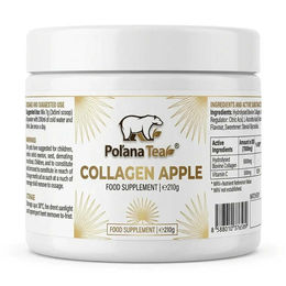Poľanatea Kollagen Pulver Apfel zuckerfrei 210 g – Bild 1 von 1