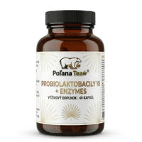 Produktbild von Poľanatea ProBioLaktobacillen 10 + Enzyme vegetarische Kapseln 40 Stück