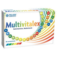 Produktbild von Polaris Farmaceutici Multivitalex Multivitamin und Multimineral Tabletten mit pflanzlichem Ursprung 30 Stück