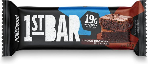 Polleo 1st Bar Proteinriegel Schokolade zuckerfrei vegetarisch ohne Zusatzstoffe – Bild 1 von 1