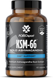 Polleo Ashwagandha KSM-66 Withania Somnifera 30 mg Kapseln 60 Stück – Bild 1 von 3