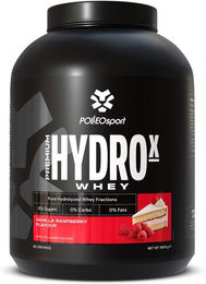 Polleo Premium HydroX Whey Protein Hydrolysat Pulver neutral zuckerfrei glutenfrei ohne Zusatzstoffe – Bild 1 von 1