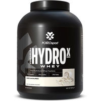 Produktbild von Polleo Premium HydroX Whey Protein Hydrolysat Pulver neutral zuckerfrei glutenfrei ohne Zusatzstoffe