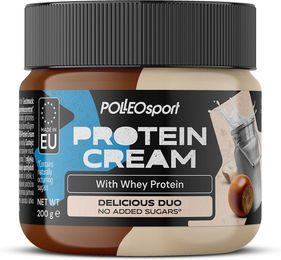 Polleo Protein Cream Schokolade-Haselnuss zuckerfreie Paste 200 g – Bild 1 von 1