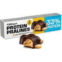 Produktbild von Polleo Protein Pralines Schokolade zuckerfrei Riegel 48 g