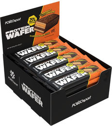 Polleo Protein Wafer Riegel Schokolade zuckerarm – Bild 1 von 1
