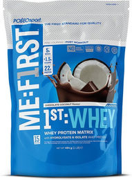 Polleo Sport 1st Whey Mischung Chocolate Coconut Pulver glutenfrei und zuckerfrei 454 g – Bild 1 von 4