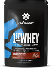 Polleo Sport 1st Whey Mischung Pulver glutenfrei zuckerfrei ohne Zusatzstoffe – Bild 1 von 2