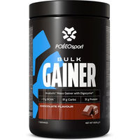 Produktbild von Polleo Sport Bulk Gainer Mass Gainer Pulver Schokolade 1kg ohne Zusatzstoffe