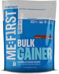 Polleo Sport Bulk Gainer Mass Gainer Schokolade 2,5 kg Pulver ohne Zusatzstoffe – Bild 1 von 1