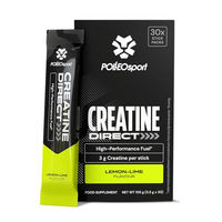 Produktbild von Polleo Sport Creatine Direct Monohydrat Lemon-Lime Sticks 30 x 3,5g