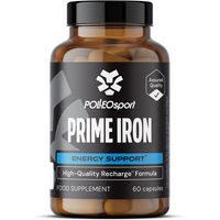 Produktbild von Polleo Sport Polleo Prime Iron Kapseln vegan und glutenfrei 60 Stück
