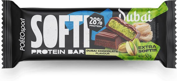 Polleo Sport Softi Protein Riegel Schokolade – Bild 1 von 3