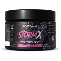 Produktbild von Polleo Sport StormX Pre-Workout Pulver Juicy Burst 150g