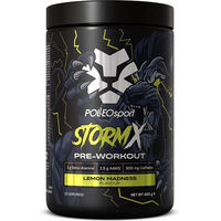 Produktbild von Polleo Sport StormX Pre-Workout Pulver Lemon Madness 400g