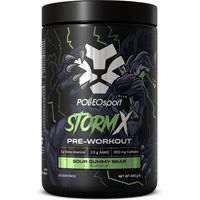 Produktbild von Polleo Sport StormX Pre-Workout Pulver Sour Gummy Bear 400g
