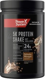 Power System 5K Protein Shake Schoko Nougat Pulver 360 g – Bild 1 von 2