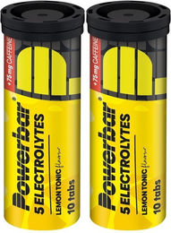 Powerbar 5 Electrolytes Lemon Tonic Brausetabletten zuckerfrei ohne Zusatzstoffe Zitrone – Bild 1 von 1