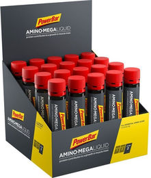 PowerBar Amino Mega Liquid EAA Hydrolysat Orange Ampullen vegetarisch und glutenfrei – Bild 1 von 2
