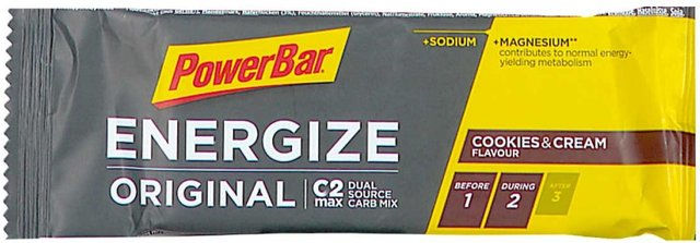 Powerbar Energize Proteinriegel Cookies & Cream ohne Zusatzstoffe – Bild 1 von 5